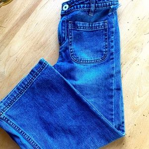 Billabong Cropped Flared Jeans Girls Size 8